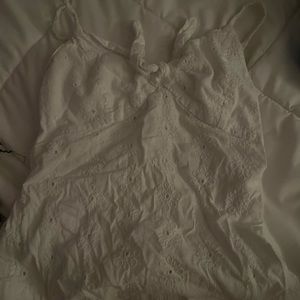 Old navy white floral dress top